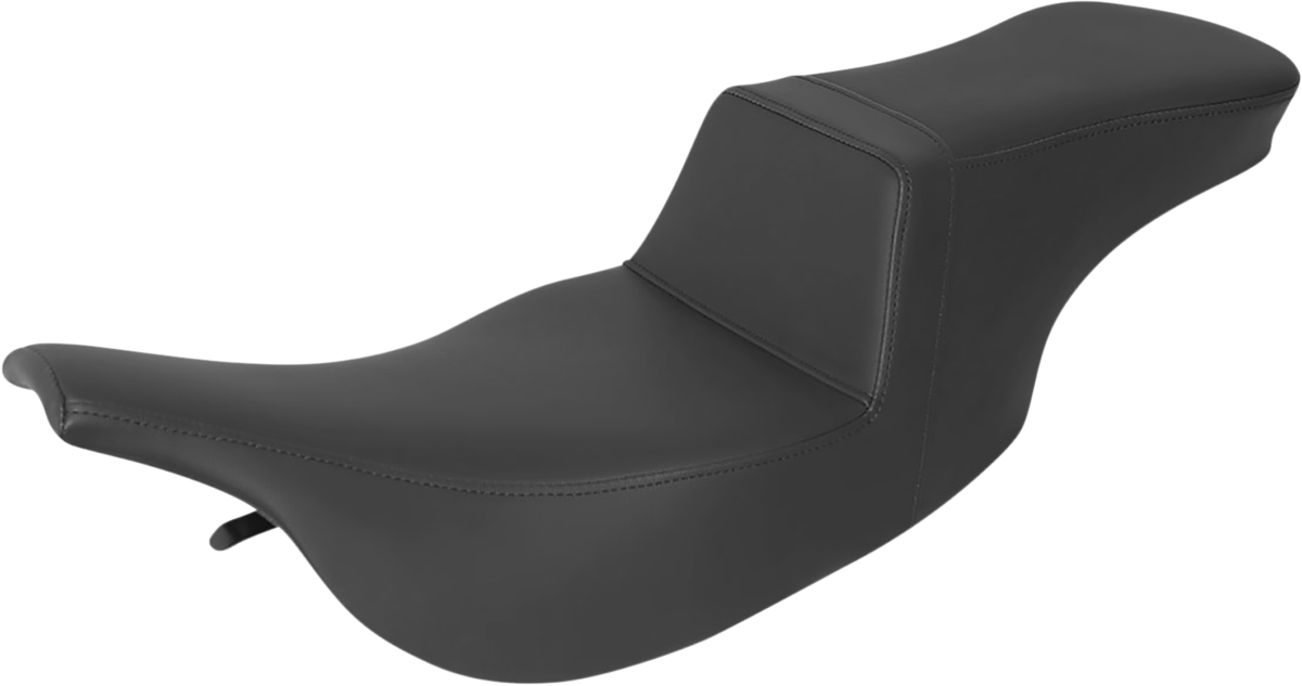 SADDLEMEN Tour Step-Up Seat - Smooth - Black - FLH '97-'07 - 897-07-194 - PartsOutlet.com.au