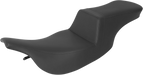 SADDLEMEN Tour Step-Up Seat - Smooth - Black - FLH '97-'07 - 897-07-194 - PartsOutlet.com.au