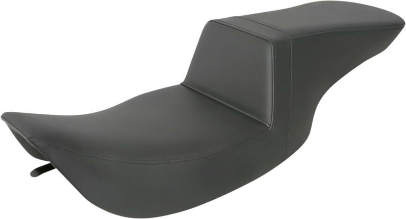 SADDLEMEN Tour Step-Up Seat - Smooth - Black - FLH '97-'07 - 897-06-194 - PartsOutlet.com.au