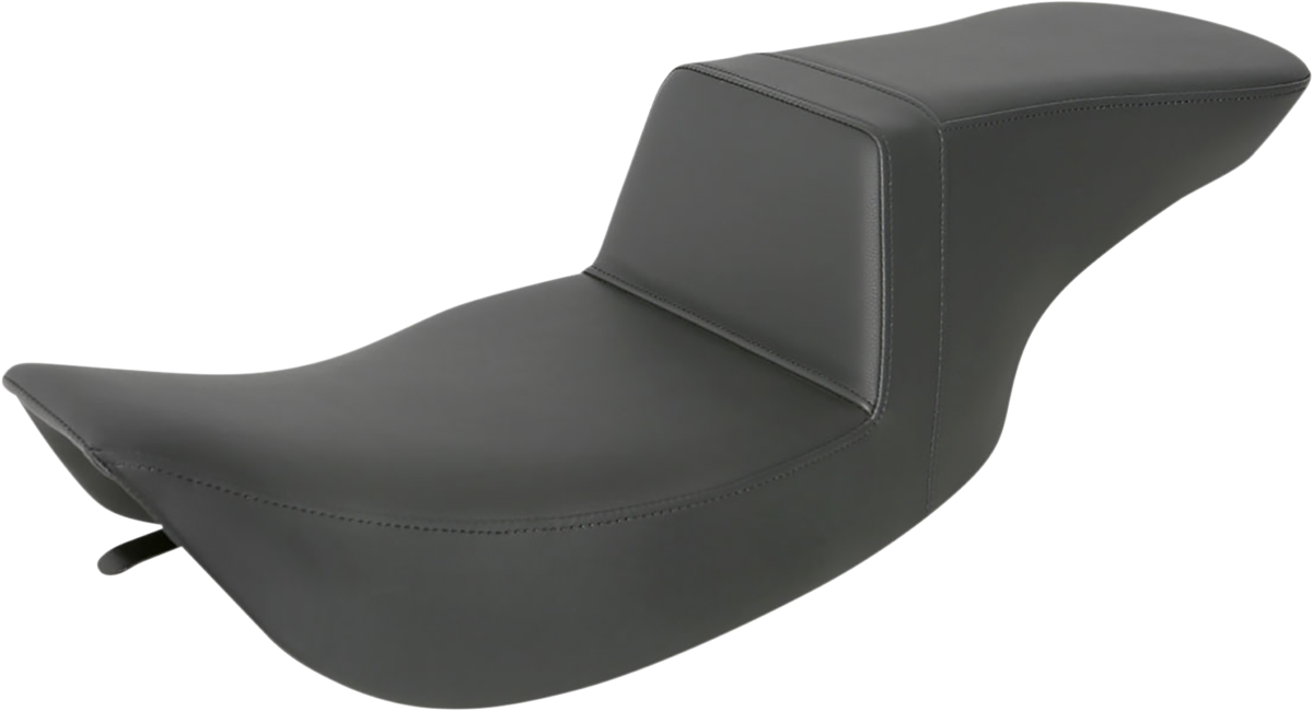 SADDLEMEN Tour Step-Up Seat - Smooth - Black - FLH '97-'07 - 897-06-194 - PartsOutlet.com.au