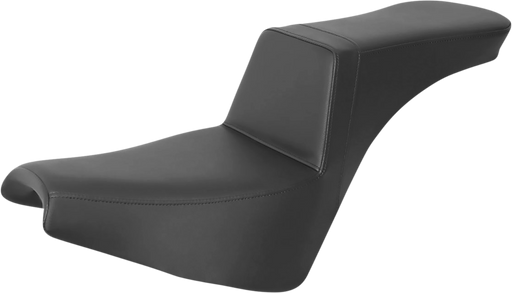 SADDLEMEN Tour Step-Up Seat - Smooth - Softail 18+ Black - 818-30-194 - PartsOutlet.com.au