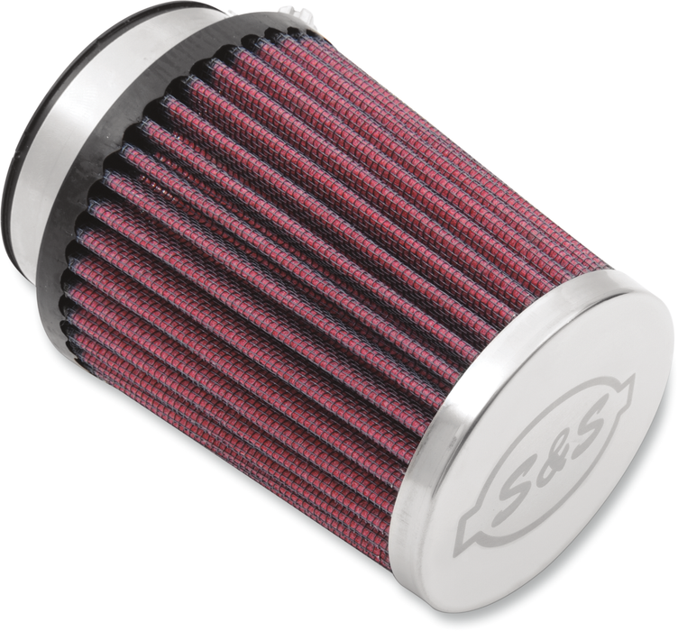 S&S CYCLE Tapered Air Filter For Tuned Induction System - Red - 170-0559 - PartsOutlet.com.au