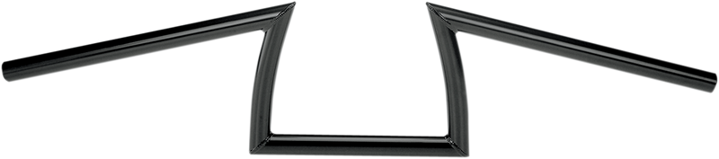 BILTWELL Handlebar - Keystone - Black - SMOOTH - 6001-2012 - PartsOutlet.com.au