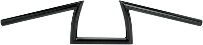 BILTWELL Handlebar - Keystone - 7/8" - Black - SMOOTH - 6101-2012