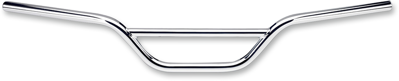 BILTWELL Handlebar - Moto - 7/8" - Chrome - SMOOTH - 6116-1052