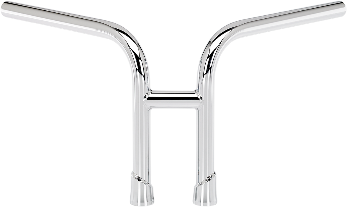 BILTWELL Handlebar - Rebar - Chrome - SMOOTH - 6201-1052