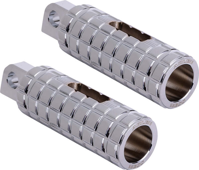 ARLEN NESS SPEEDLINER FOOTPEGS, CHROME - STANDARD MALE MOUNT - 400-035 - PartsOutlet.com.au