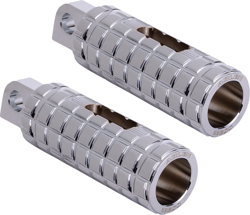 ARLEN NESS SPEEDLINER FOOTPEGS, CHROME - 18-up M8 SOFTAIL PASSENGER - 400-039 - PartsOutlet.com.au