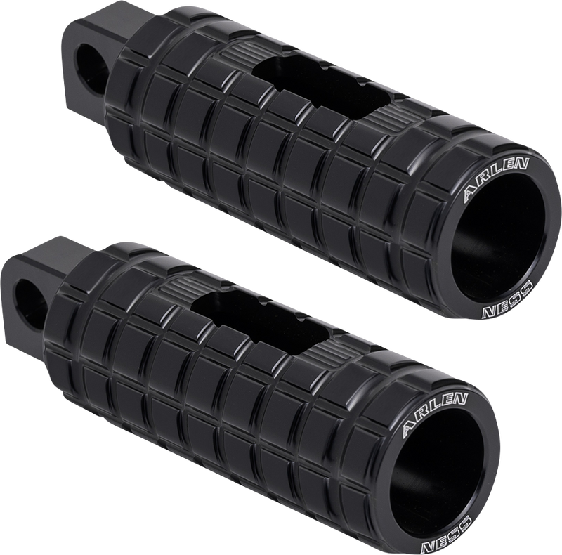 ARLEN NESS SPEEDLINER FOOTPEGS, BLACK - STANDARD MALE MOUNT - 400-034 - PartsOutlet.com.au