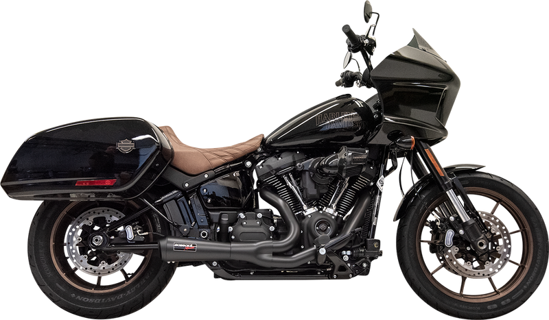 BASSANI XHAUST 2:1 Ripper Short Exhaust - 18+ Sport Glide & Low Rider ST - 1S74B - PartsOutlet.com.au