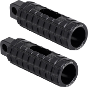 ARLEN NESS SPEEDLINER FOOTPEGS, BLACK - 18-up M8 SOFTAIL PASSENGER - 400-038 - PartsOutlet.com.au