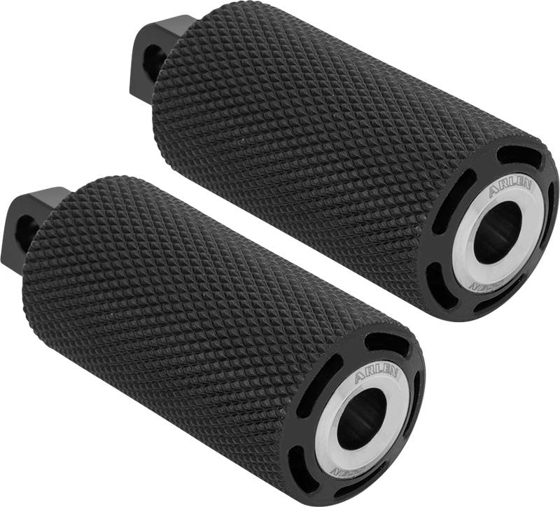 ARLEN NESS CUSH FOOTPEGS, CHROME - Standard Male Mount - 400-031 - PartsOutlet.com.au