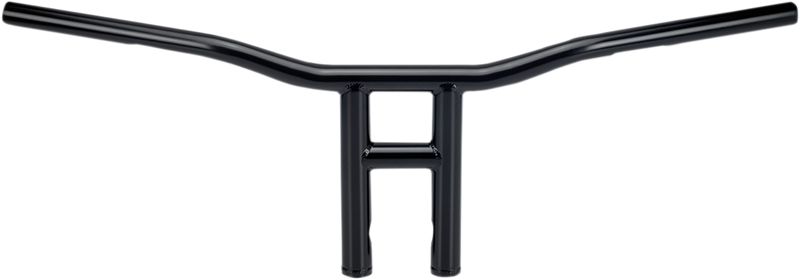 BILTWELL Handlebar - Tyson XL - 10" - Black - SLOTTED - 6240-2013