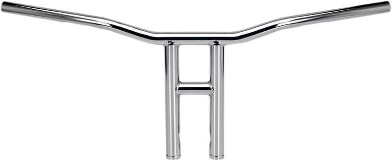 BILTWELL Handlebar - Tyson XL - 12" - Chrome - SLOTTED - 6242-1053