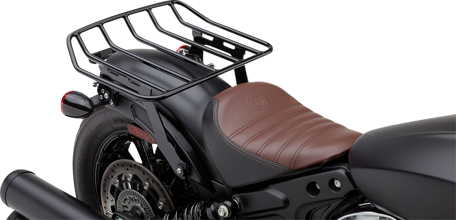 COBRA Detachable Luggage Rack - Indian '18-'22 Black 502-2605B - PartsOutlet.com.au