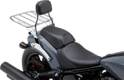 COBRA Detachable Backrest - Mini - Chrome - Indian 2022 Chief 502-2012 - PartsOutlet.com.au