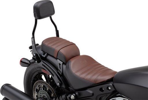 COBRA Detachable Backrest - Mini - Black - Indian '18-'22 Bobber 502-2015B - PartsOutlet.com.au