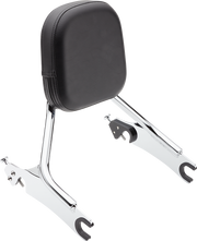 COBRA Detachable Backrest - Black - Short - Indian '14-'22 Chieftain 502-2205B - PartsOutlet.com.au