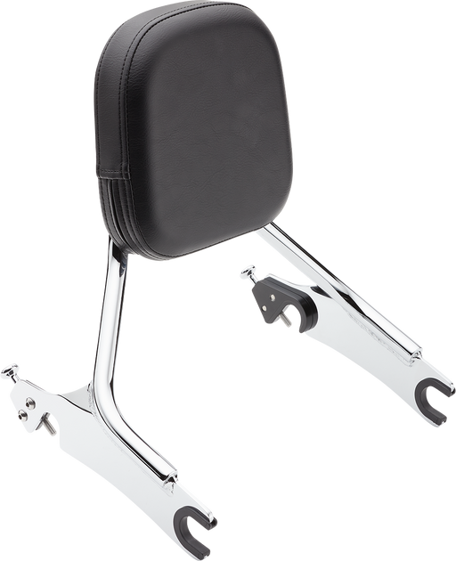 COBRA Detachable Backrest - Black - Short - Indian '14-'22 Chieftain 502-2205B - PartsOutlet.com.au