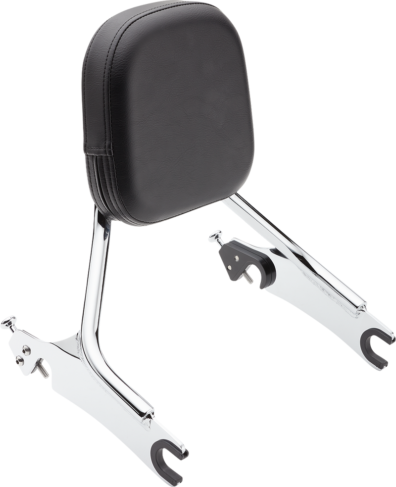 COBRA Detachable Backrest - Chrome - Short - Indian '14-'22 Chieftain 502-2205 - PartsOutlet.com.au