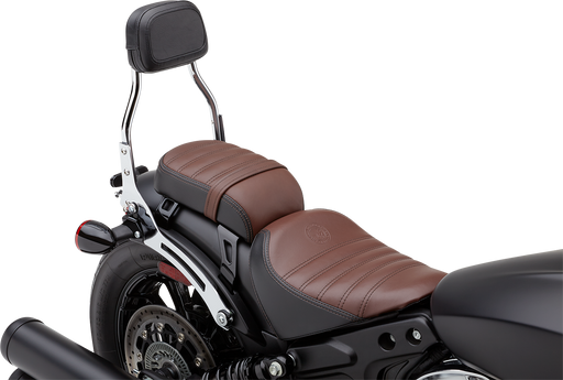 COBRA Detachable Backrest - Mini - Chrome - Indian '18-'22 Bobber 502-2015 - PartsOutlet.com.au