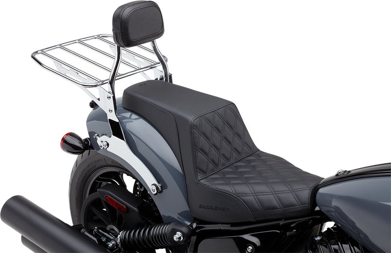 COBRA Detachable Backrest - Mini - Chrome - Indian 2022 Chief 502-2012 - PartsOutlet.com.au