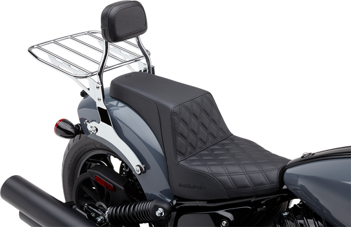 COBRA Detachable Backrest - Mini - Chrome - Indian 2022 Chief 502-2012 - PartsOutlet.com.au