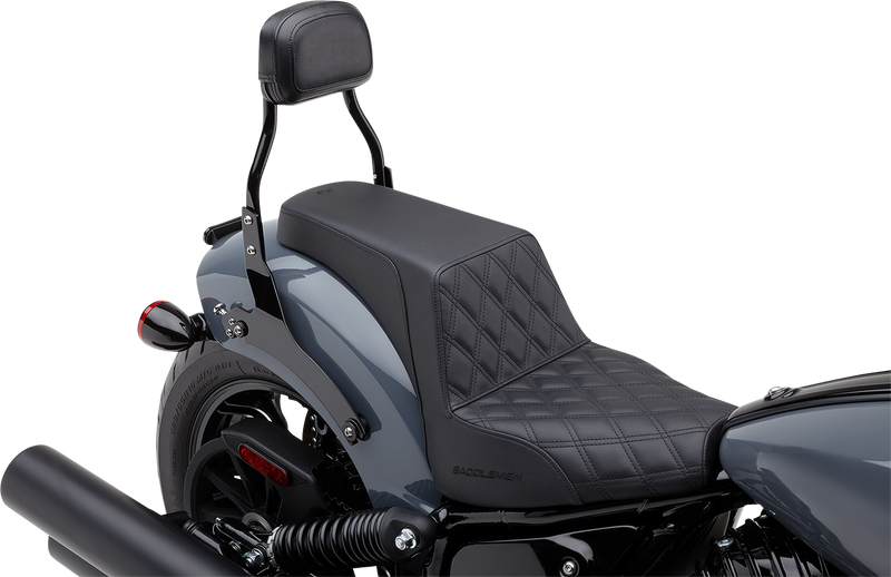 COBRA Detachable Backrest - Mini - Black - Indian 2022+ Chief - 502-2012B - PartsOutlet.com.au