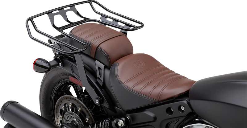 COBRA Detachable Wrap Around Rack - Black - Indian '18-'23 Bobber 502-2615B - PartsOutlet.com.au