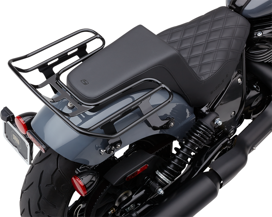 COBRA Detachable Wrap Around Rack - Black - Indian 2022 Chief 502-2604B - PartsOutlet.com.au