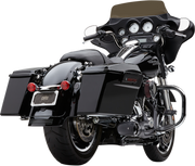 COBRA Turn Out 2-into-1 Exhaust System - '09-'16 FL Black 6270B-1 - PartsOutlet.com.au