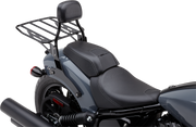 COBRA Detachable Backrest - Mini - Black - Indian 2022+ Chief - 502-2012B - PartsOutlet.com.au