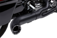 COBRA Turn Out 2-into-1 Exhaust System - '09-'16 FL Black 6270B-1 - PartsOutlet.com.au