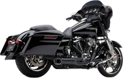 COBRA Turn Out 2-into-1 Exhaust System - '17-'22 FL Black 6271B-1 - PartsOutlet.com.au