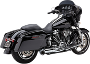 COBRA Turn Out 2-into-1 Exhaust System - '17-'22 FL Chrome 6271-1 - PartsOutlet.com.au