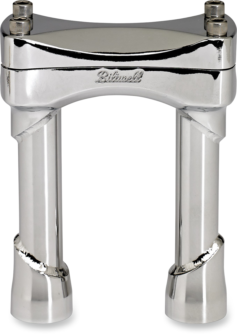 BILTWELL Risers - Murdock - 6" - Chrome 6403-105-06