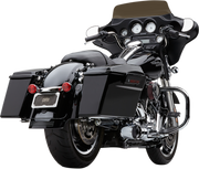 COBRA Turn Out 2-into-1 Exhaust System - '09-'16 FL Chrome 6270-1 - PartsOutlet.com.au