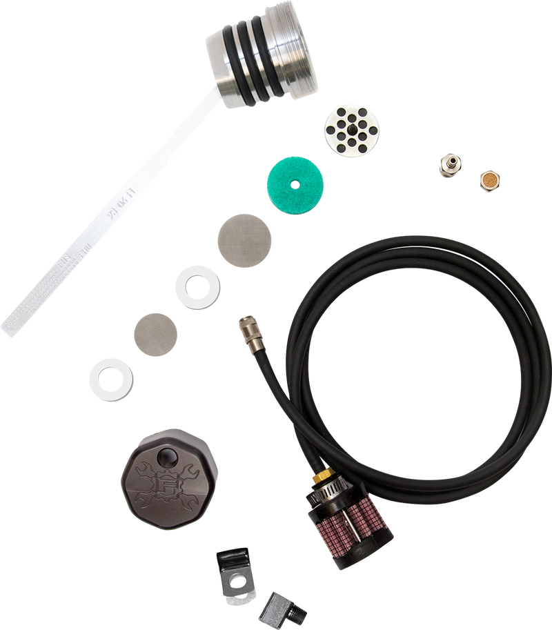 FEULING OIL PUMP CORP. Vented Dipstick - Black - Harley-Davidson 1993-2006 - 3096 - PartsOutlet.com.au