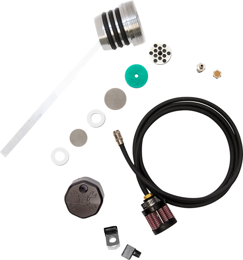 FEULING OIL PUMP CORP. Vented Dipstick - Black - Harley-Davidson 1999-2005 - 3094 - PartsOutlet.com.au