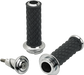 BILTWELL Grips - Alumicore - TBW - Chrome 6605-105-01 - PartsOutlet.com.au