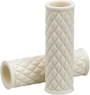 BILTWELL Grips - Alumicore - Replacement - White 6706-0201 - PartsOutlet.com.au