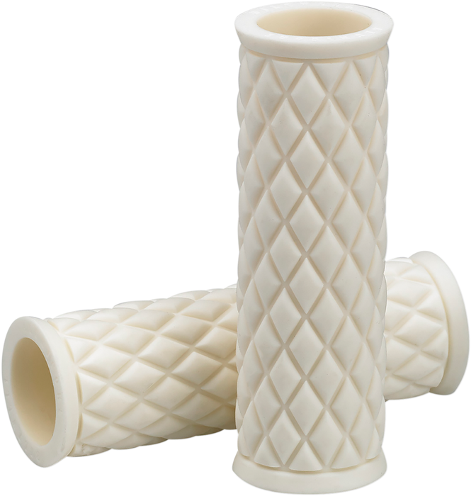 BILTWELL Grips - Alumicore - Replacement - White 6706-0201 - PartsOutlet.com.au