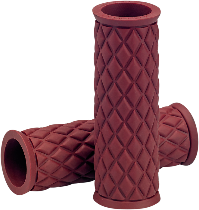 BILTWELL Grips - Alumicore - Replacement - Oxblood 6706-0301 - PartsOutlet.com.au