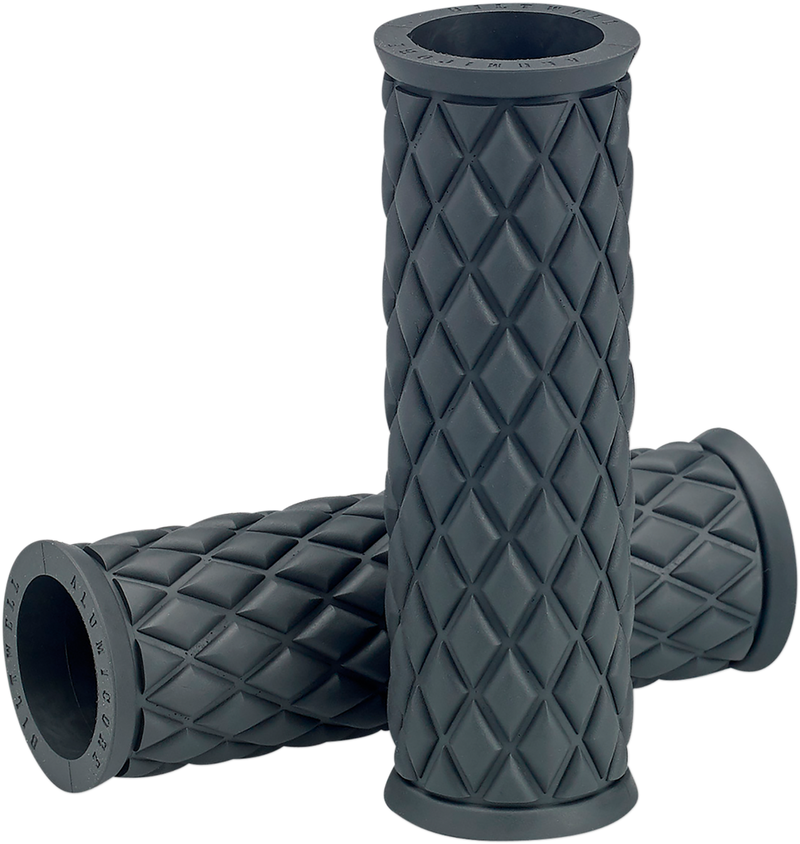 BILTWELL Grips - Alumicore - Replacement - Gray 6706-0501 - PartsOutlet.com.au