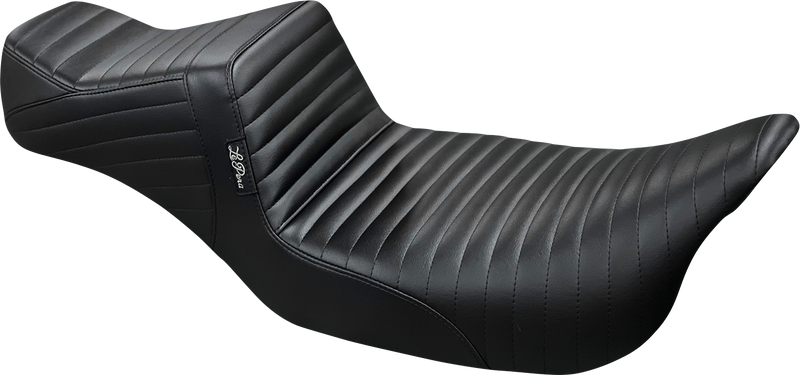 LE PERA Tailwhip Daddy Long Legs Seat - Pleated - Black LK-587DLPT - PartsOutlet.com.au