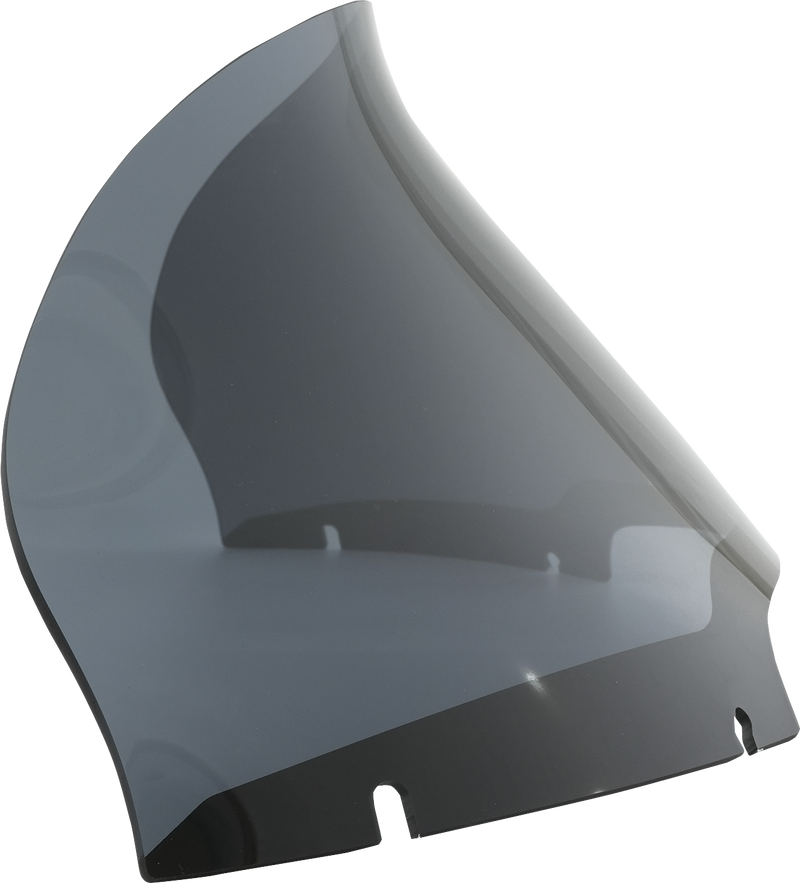 KLOCK WERKS Flare Windshield - 10" Pro-Touring - Dark Smoke - FLTR '15-'24 - KWW-01-0622-DS