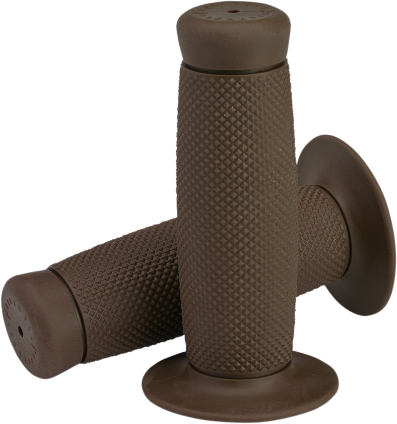 BILTWELL Grips - Renegade - 1" - Chocolate 6704-0401