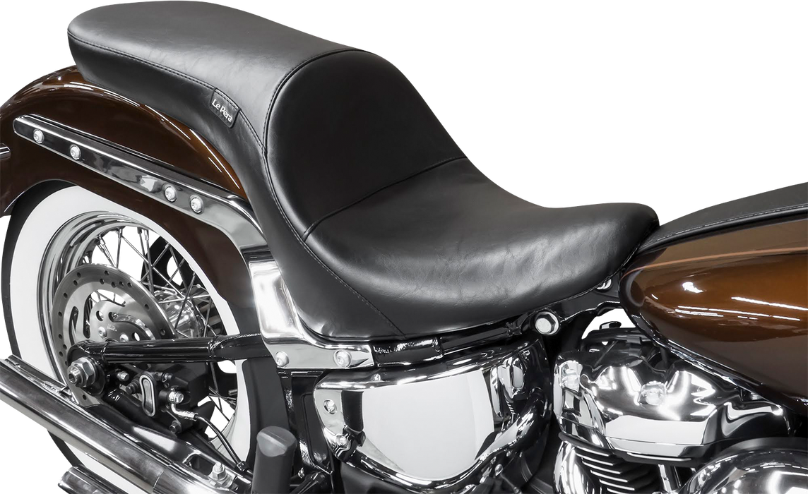 LE PERA Maverick Seat - Stitched - Black LYR-910