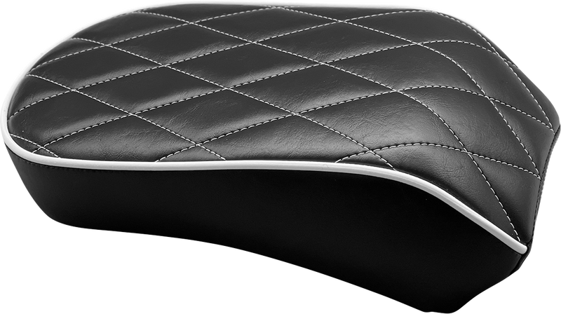 LE PERA Bare Bones Pillion Pad - Diamond - Black - FLHC LYX-007PDMWTP - PartsOutlet.com.au