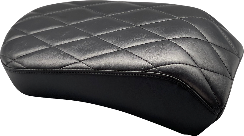 LE PERA Bare Bones Pillion Pad - Diamond - Black LYB-007PDM - PartsOutlet.com.au